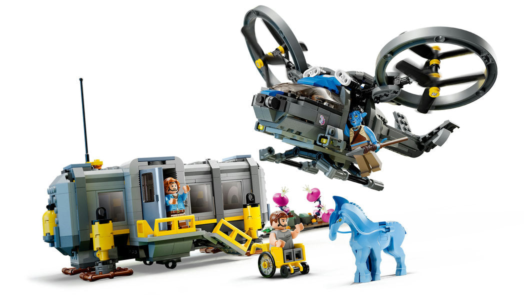 LEGO® 75573 - Avatar™ Schwebende Berge: Site 26 und RDA Samson (887 Teile) – Ansicht 4