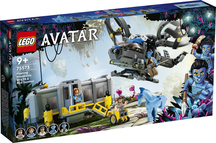 LEGO® 75573 - Avatar™ Schwebende Berge: Site 26 und RDA Samson (887 Teile)