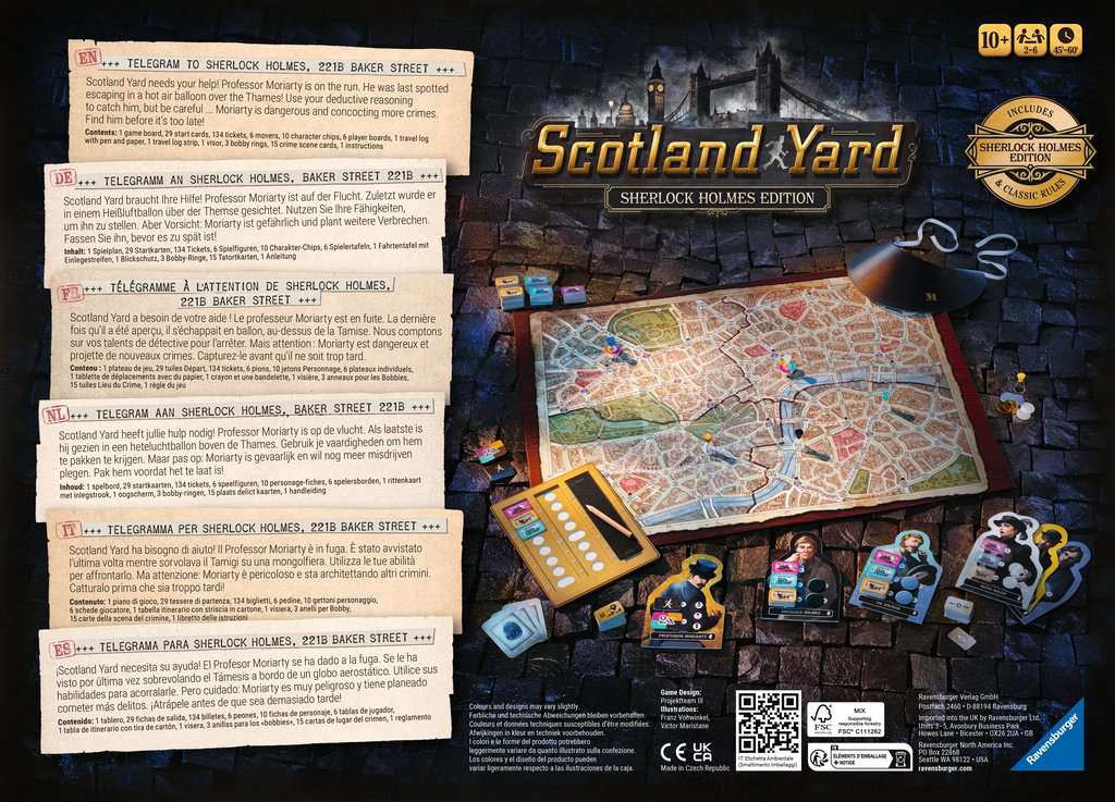 Scotland Yard - Brettspiel – Ansicht 3
