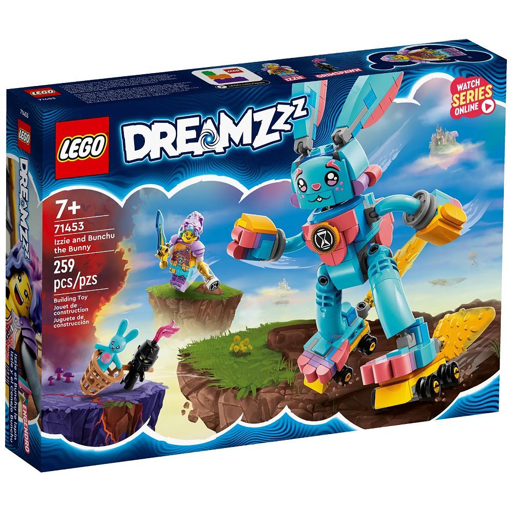 LEGO® 71453 - DreamZzz Izzie und ihr Hase Bunchu (259 Teile) – Ansicht 3