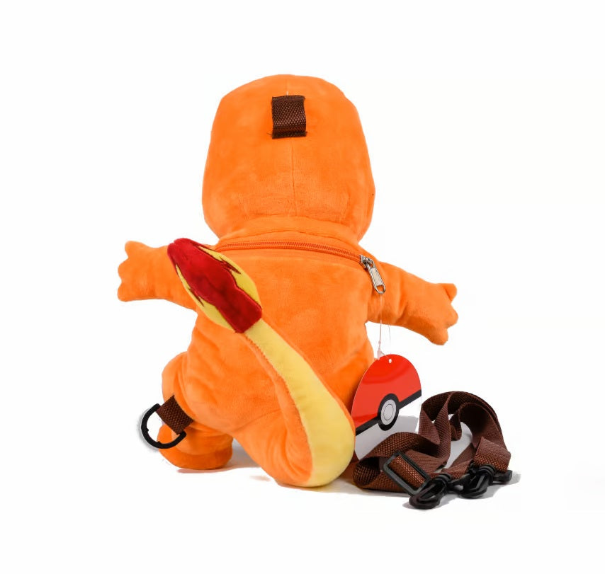 Pokemon Glumanda Plüschrucksack - 34 cm – Ansicht 2