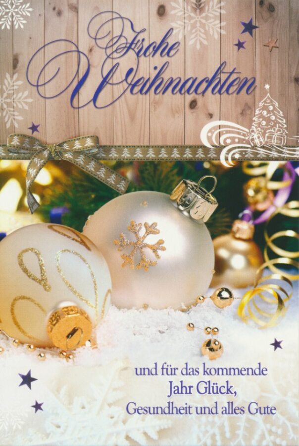 Weihnachtskarten - 100 Stück - 8 Motive – Ansicht 4