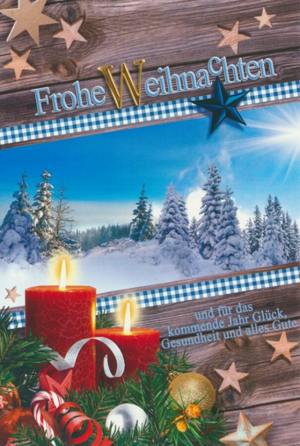 Weihnachtskarten - 100 Stück - 8 Motive – Ansicht 8