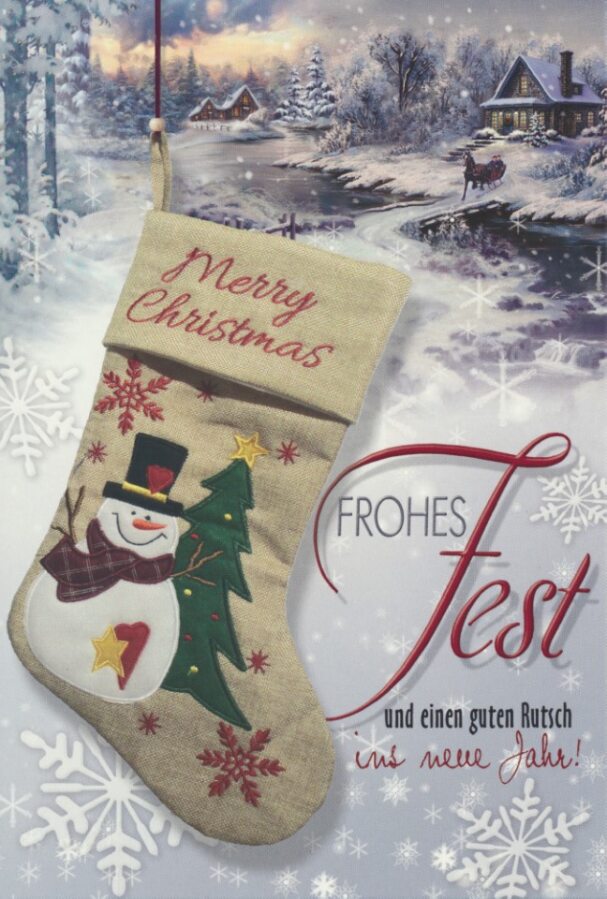 Weihnachtskarten - 100 Stück - 8 Motive – Ansicht 2