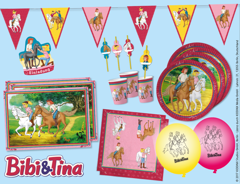 BIBI UND TINA - Partyset