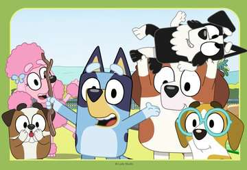Spaß mit Bluey - Puzzle - 2 x 12 Teile – Ansicht 3