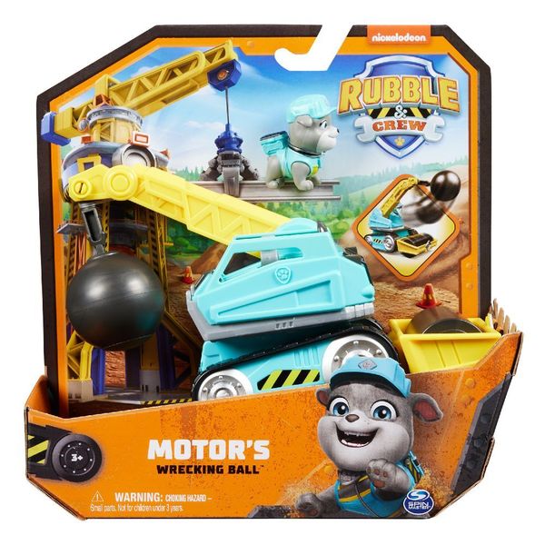 Spin Master - Paw Patrol Rubble & Crew - Motors Fahrzeug – Ansicht 2
