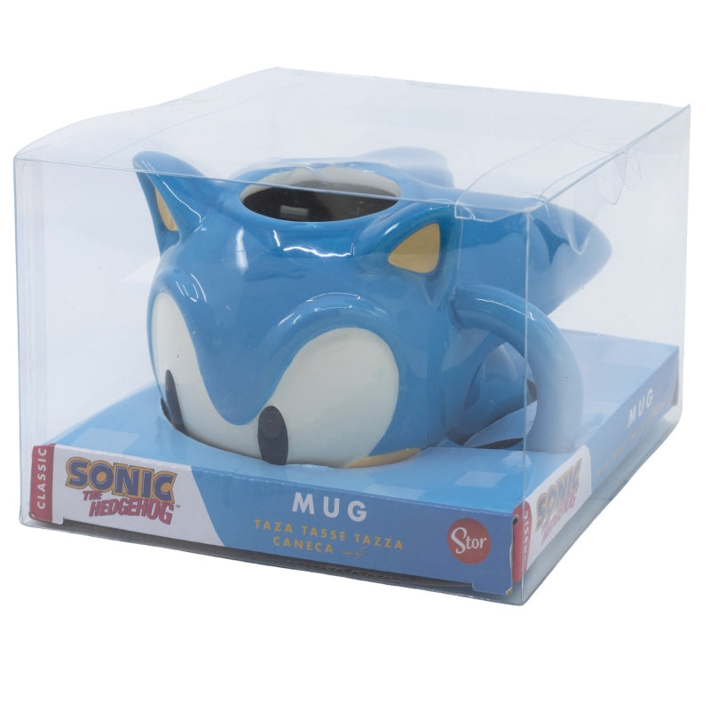 Sonic - Head 3D Tasse – Ansicht 3