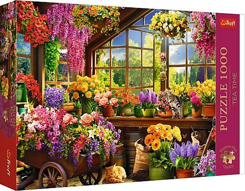 Vorbereitungen für den Frühling - Puzzle Premium Plus - 1000 Teile