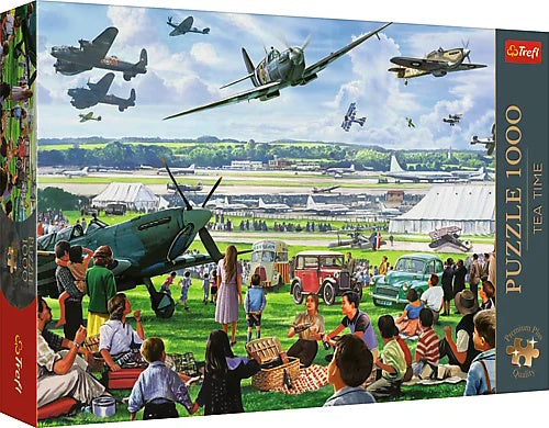 Flugzeug Show - Puzzle Premium Plus - 1000 Teile