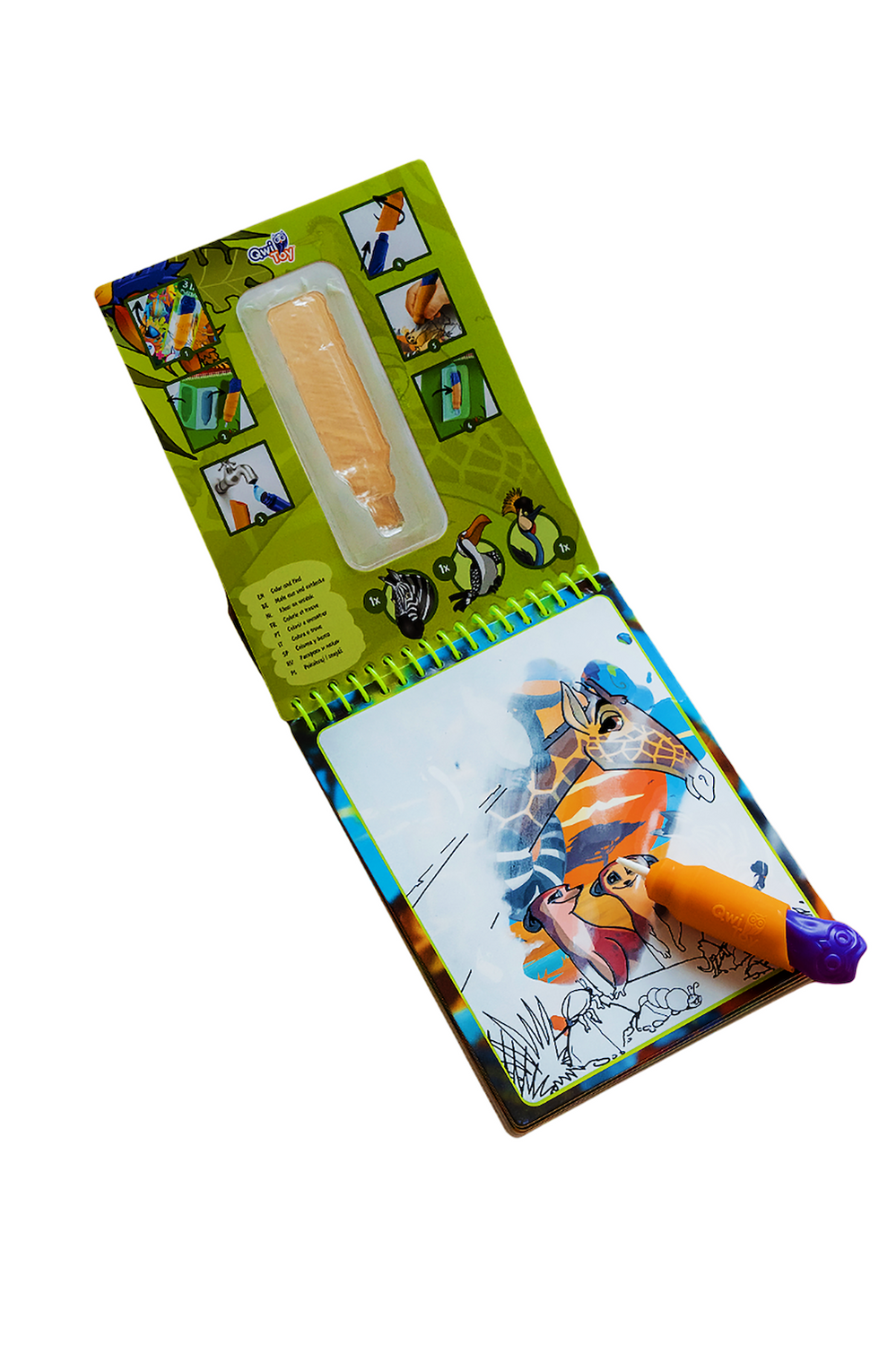 Qwi Toy 3 in 1 Spielbuch - Tropics – Ansicht 3