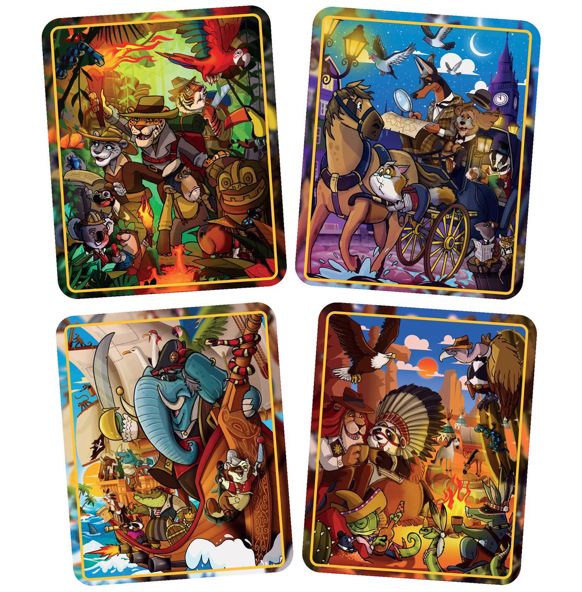 Qwi Toy 3 in 1 Spielbuch - Zeitreise – Ansicht 3