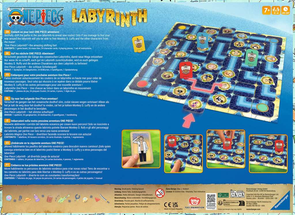 One Piece - Labyrinth - Brettspiel – Ansicht 2