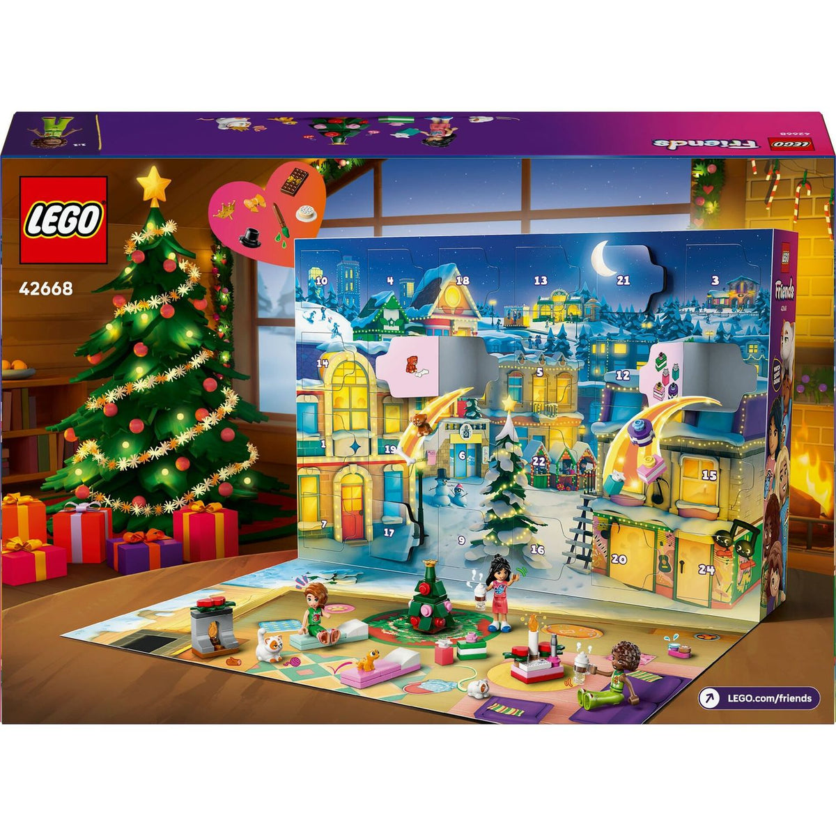 LEGO® Friends 42668 - Adventskalender 2025 (237 Teile) – Ansicht 3
