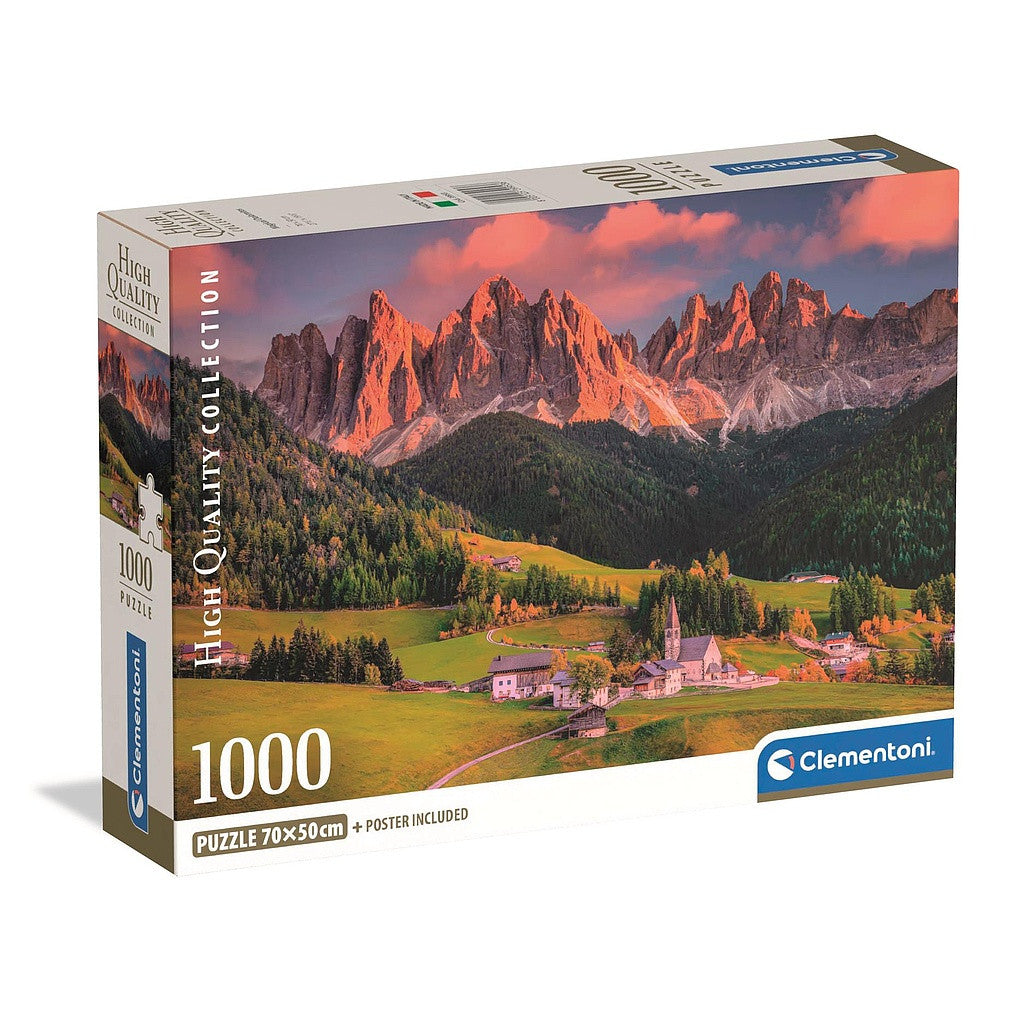 Magische Dolomiten - 1000 Teile High Quality Collection Compact Puzzle