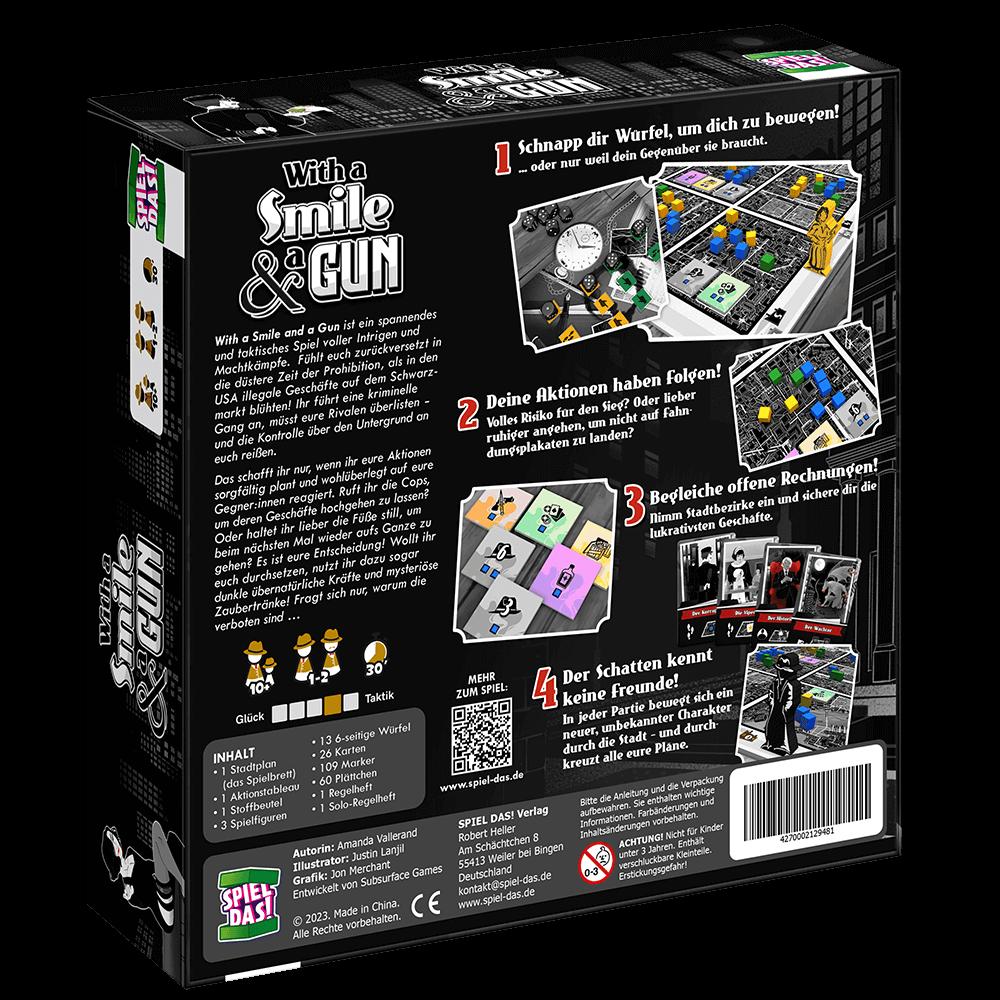 With a Smile & a Gun - Brettspiel – Ansicht 2