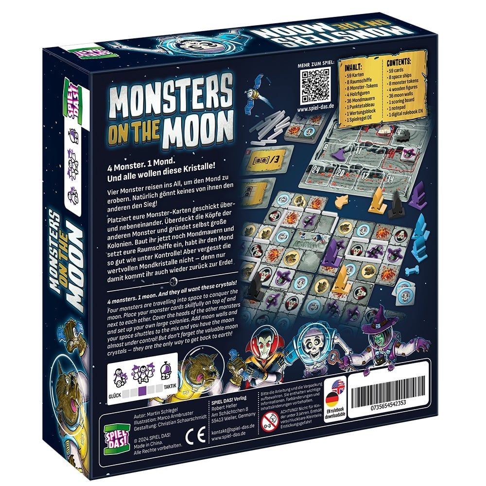 Monsters on the Moon - Brettspiel – Ansicht 4