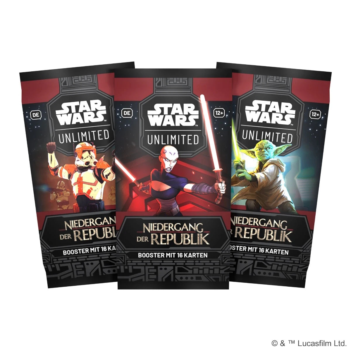 Star Wars: Unlimited – Niedergang der Republik (Booster-Display) – Ansicht 2