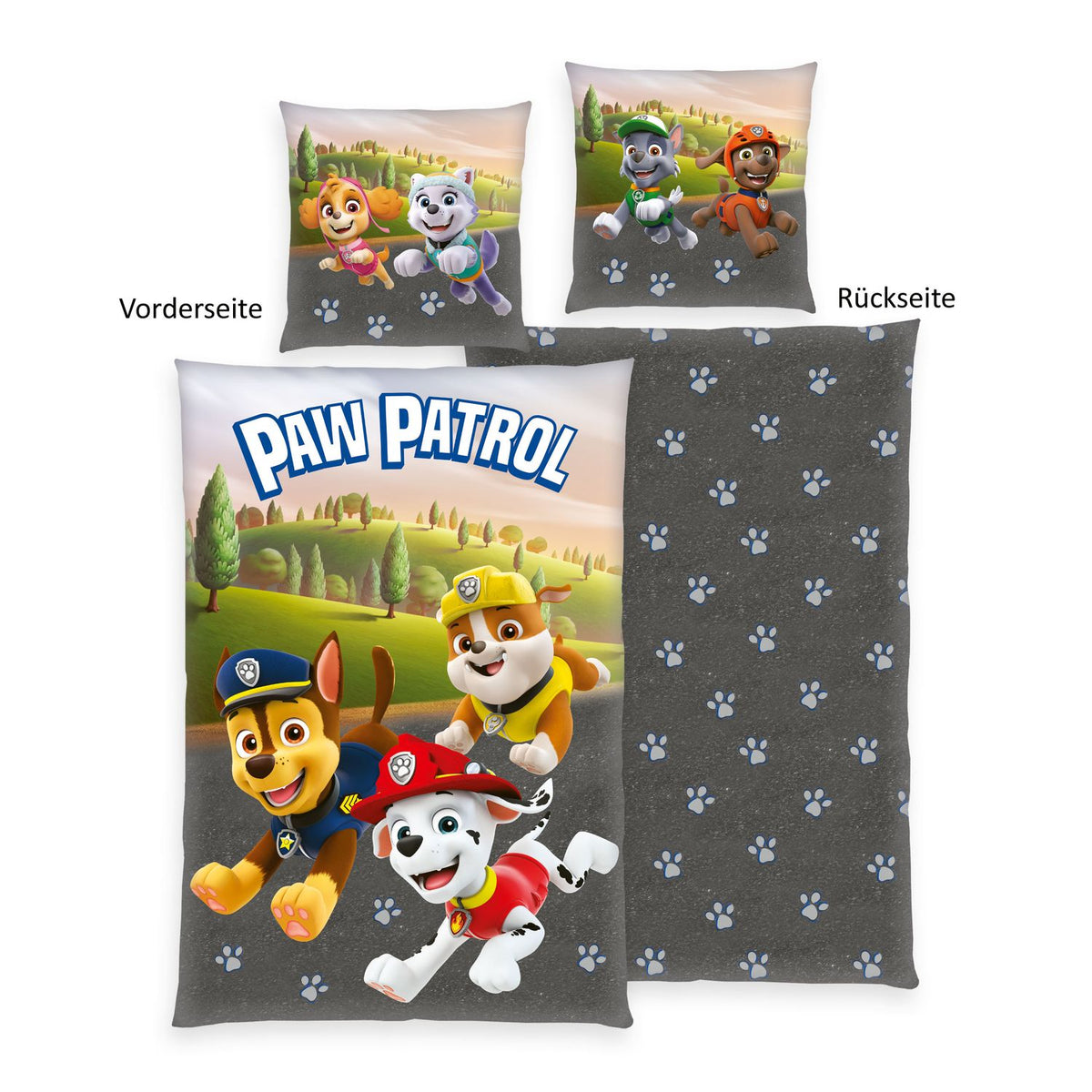 Paw Patrol - Renforcé Bettwäsche - 80 x 80 cm / 135 x 200 cm – Ansicht 2