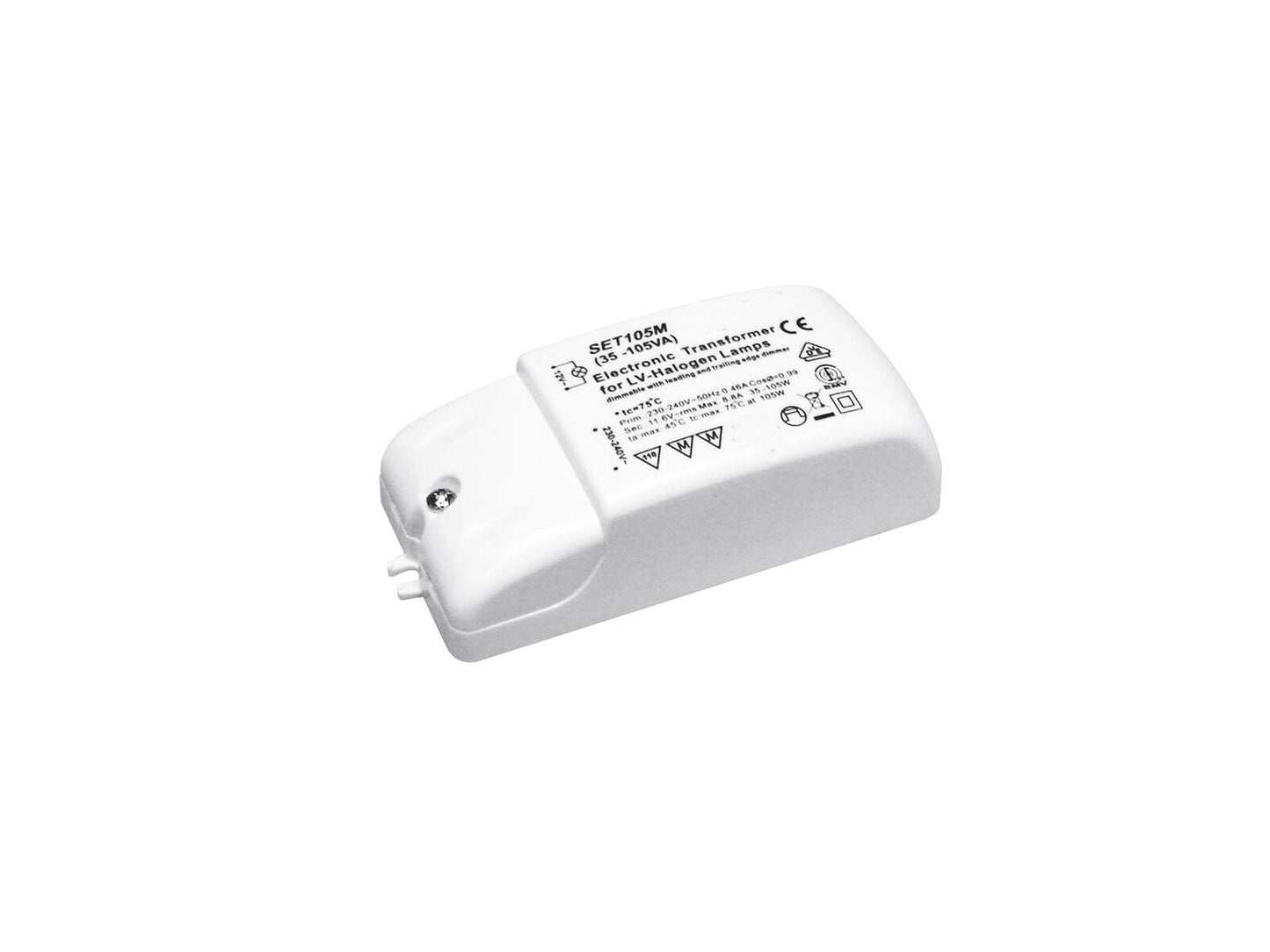 EUROLITE ETD-35105 12V/ 35-105VA weiß Elektronischer Trafo dimmbar