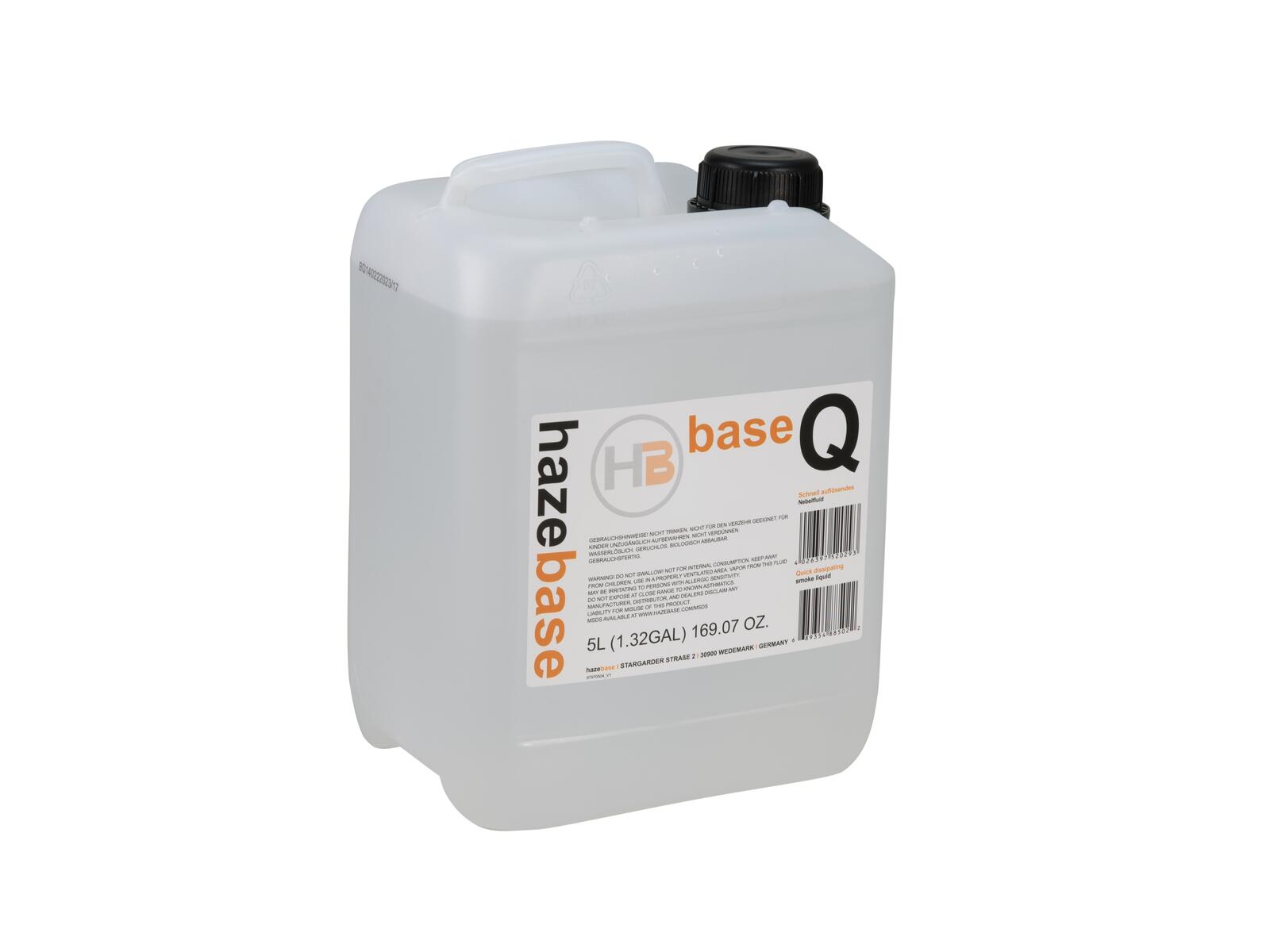 HAZEBASE Base*Q Nebelfluid 5l Kanister