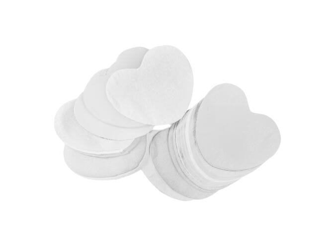TCM FX Slowfall Konfetti Herzen 55x55mm weiß 1kg