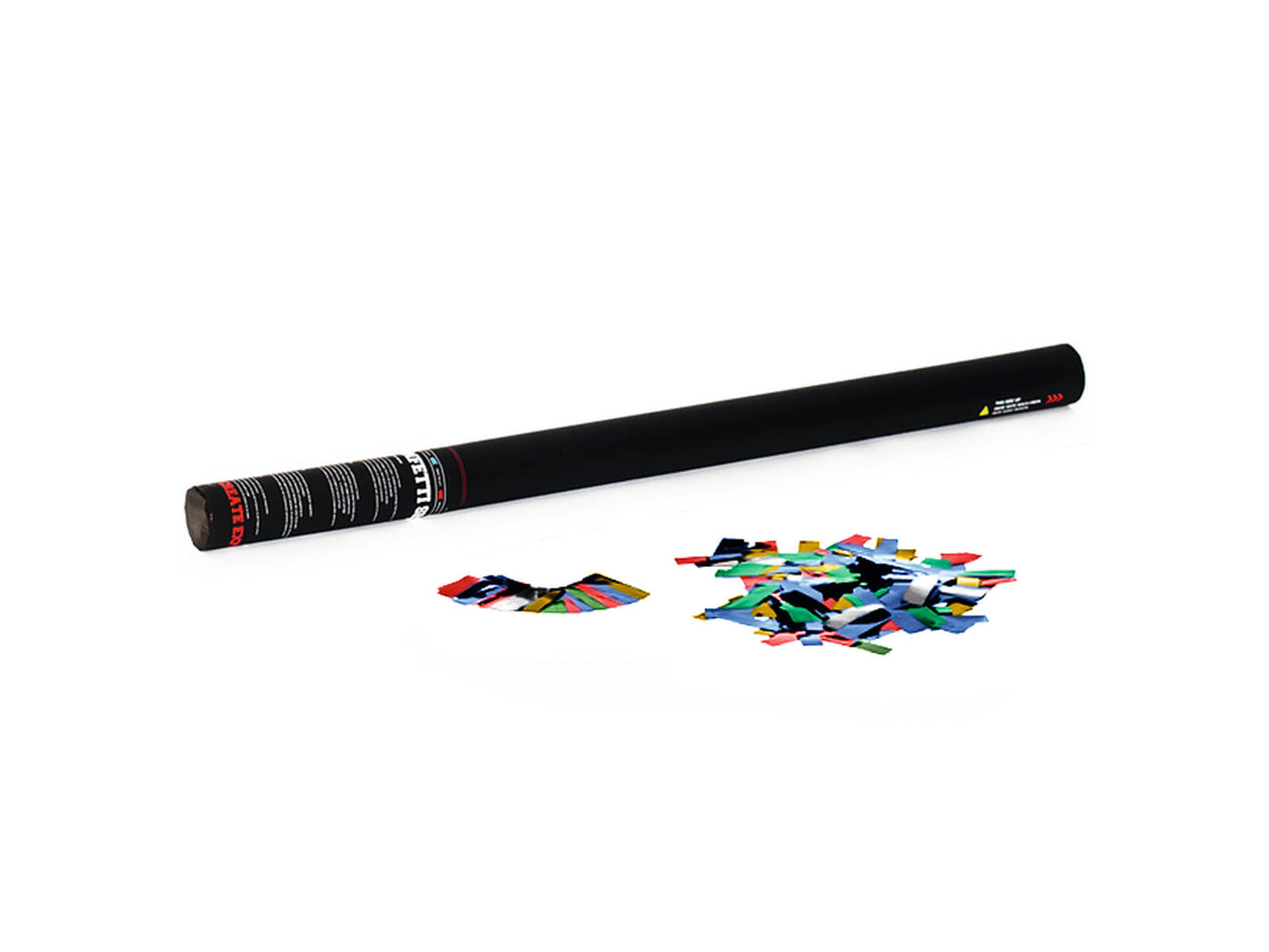 TCM FX Konfetti-Shooter 80cm mehrfarbig metallic