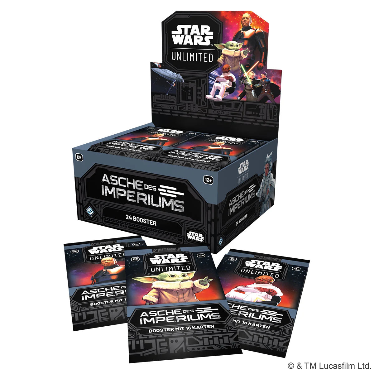 Star Wars: Unlimited – Asche des Imperiums (Booster-Display)