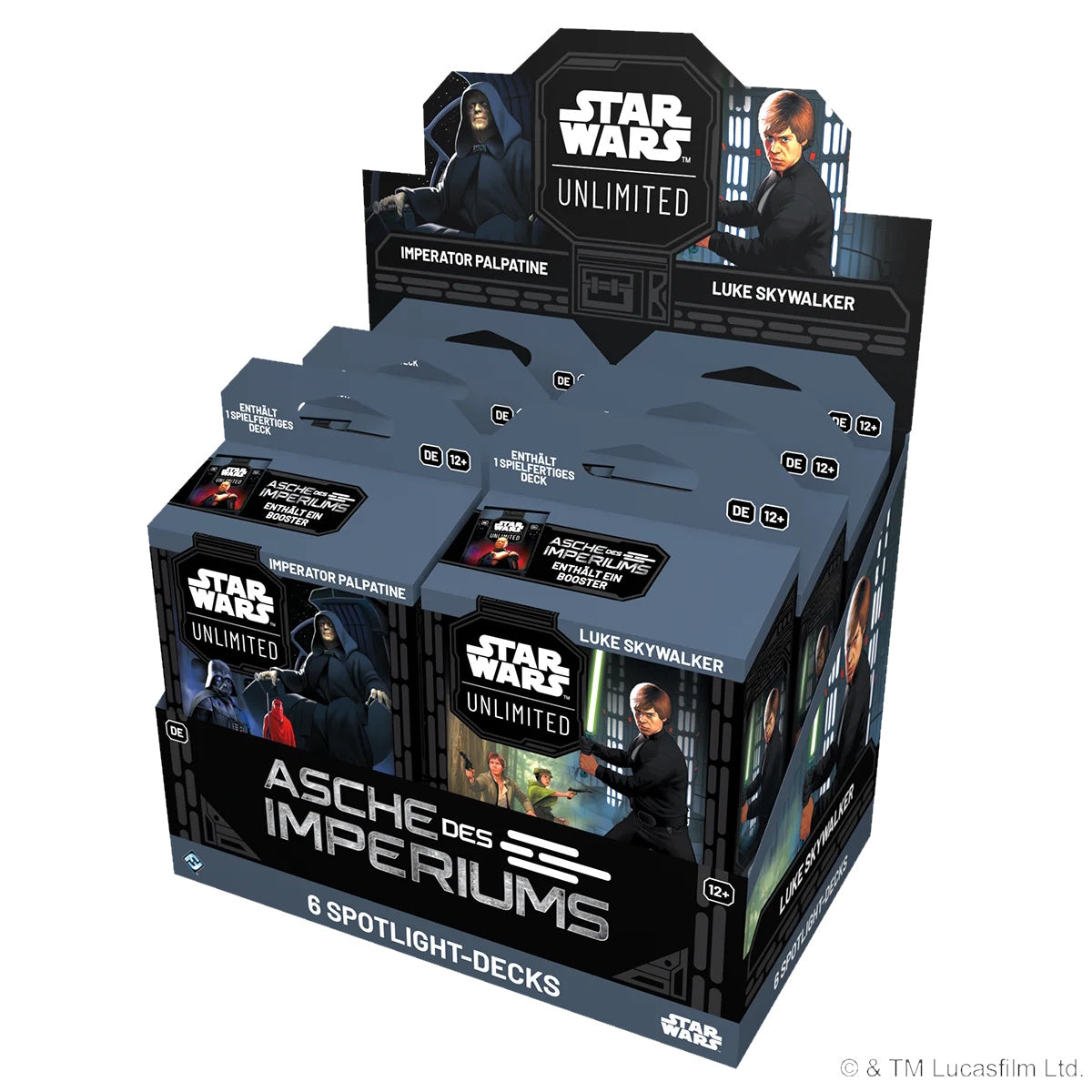 Star Wars: Unlimited – Asche des Imperiums (Spotlight-Deck Mix-Display) – Ansicht 3