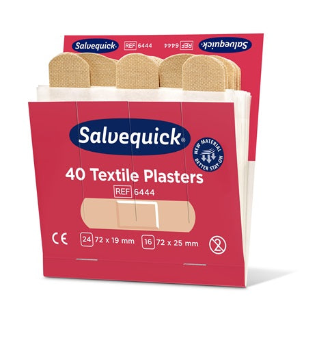 Pflasterstrips Salvequick elastisch 6 Nachfüllpack je 40 St SALVEQUICK – Ansicht 3