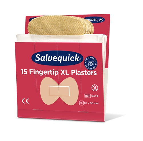 Pflasterstrips Salvequick elastisch 6 Nachfüllpack je 15 St SALVEQUICK – Ansicht 3