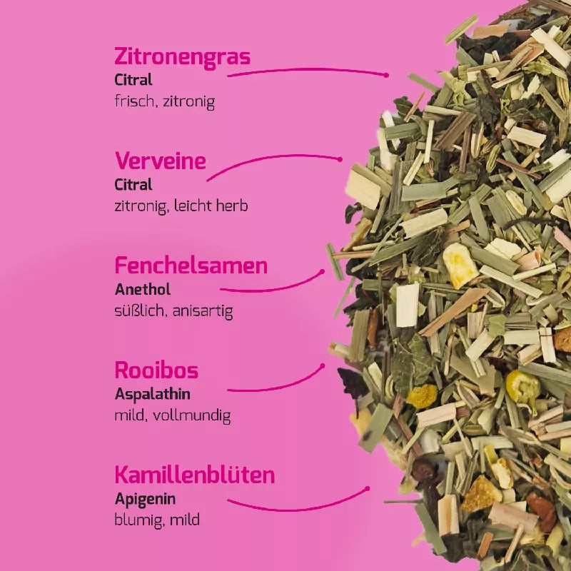 Natural Beauty - Lemongras & Verveine | Bio-Tee – POP TEE – Ansicht 4