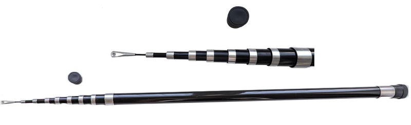 Bdt verstärkter Drachenstab Pole Teleskopstange Materialstärke: 15cm Länge: 9m