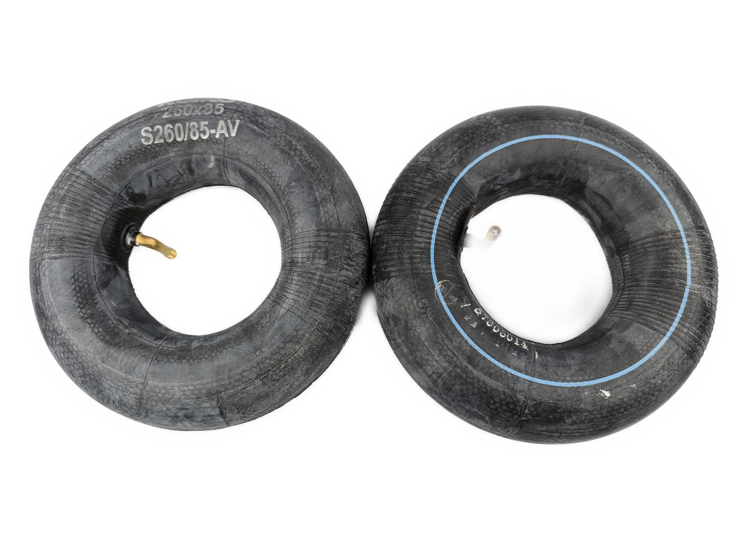 Bdt Schlauch f Reifen 260x85 mm (300-4'') TR87 passend f Kettcar Tretfahrzeuge Bollerwagen Babycar Sackkarre 2er Set - VPE: 2