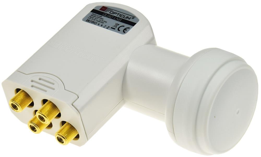 Digital LNB ''Quattro High-HD'' 01dB Anschlüsse für Multiswitch UHD tauglich