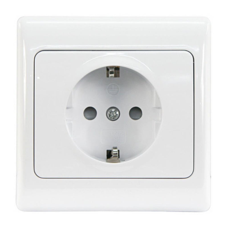 ELEGANCE UP-Steckdose 80x80x40mm mit Rahmen