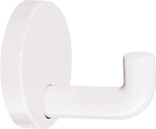 Einzelhaken 80190010 einfach A30mm PA tiefschwarz 90 D40mm HEWI - VPE: 5