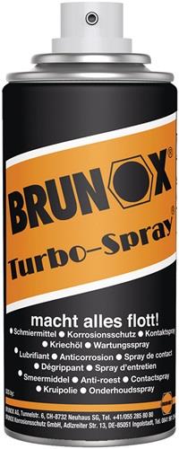 Multifunktionsspray Turbo-Spray® 100 ml Spraydose BRUNOX 12 Stück