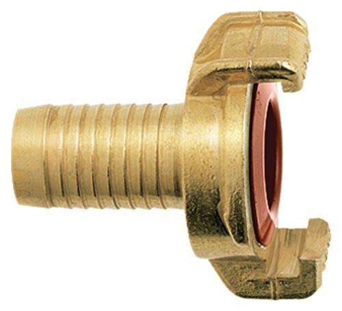 Schlauchstück GEKA plus K Messing Schlauchgröße 13 mm GEKA