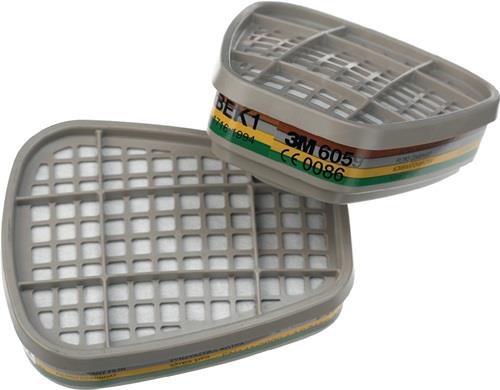 Kombinationsfilter 6059 A1 B1 E1 K1 EN 141 f Serie 6200 + 6800 + 7502 3M 2 Stück