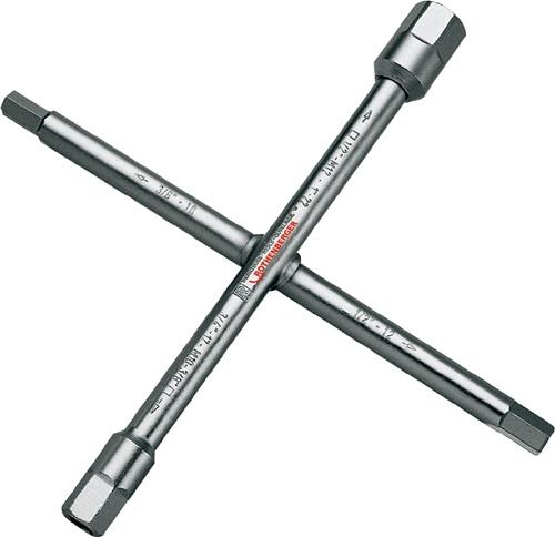 Sanitärkreuzschlüssel 220 x 220 mm 10-Fach-Funktion ROTHENBERGER