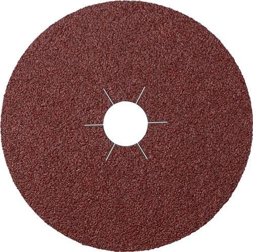 Fiberscheibe CS 561 Ø 125 mm Körnung 240 für Holz / Metall Korund KLINGSPOR - VPE: 25