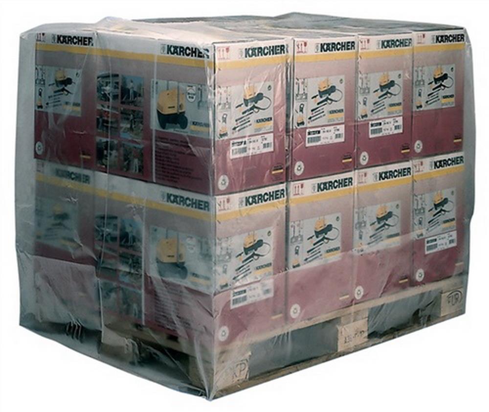 Schrumpfhaube L1250xB850xH1500 mm 125 µm transparent Polyethylen - VPE: 25