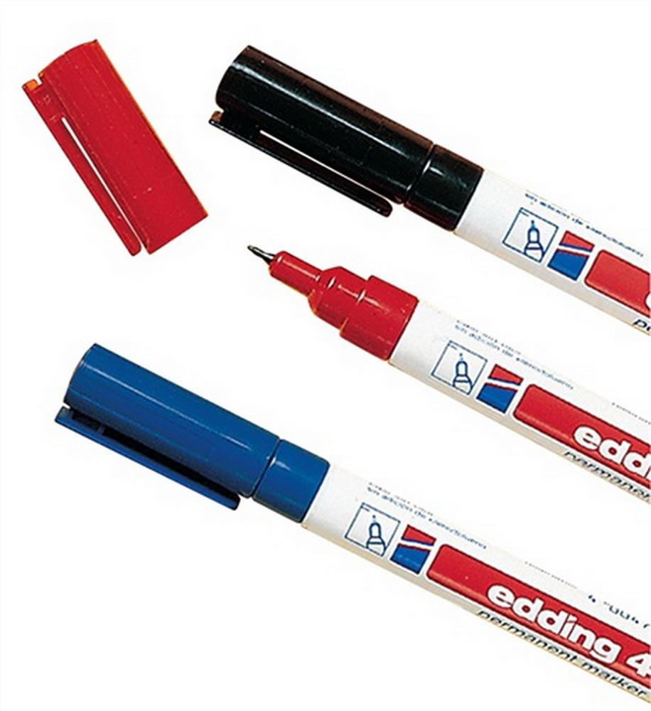 Permanentmarker 400 schwarz Strich-B1mm Rundspitze EDDING 1 Stück