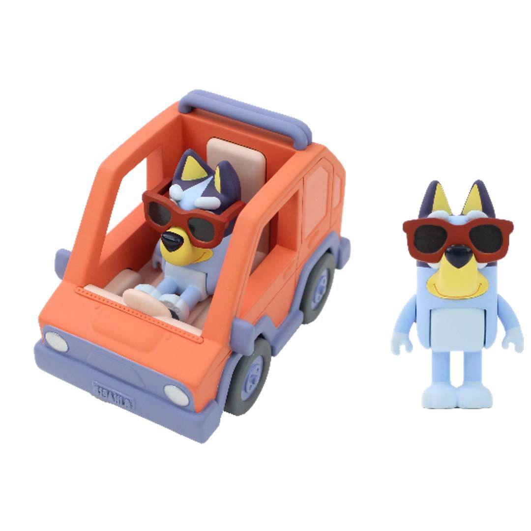 BLUEY Fahrzeug mit Figur sort