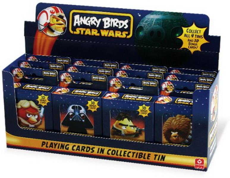 Star Wars Angry Birds Spielkarten Sammelbox 1 Stück