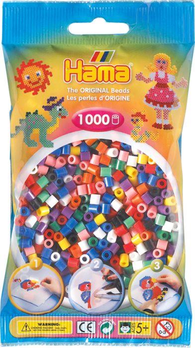 HAMA Perlen gemischt 1000 Stück - VPE: 5