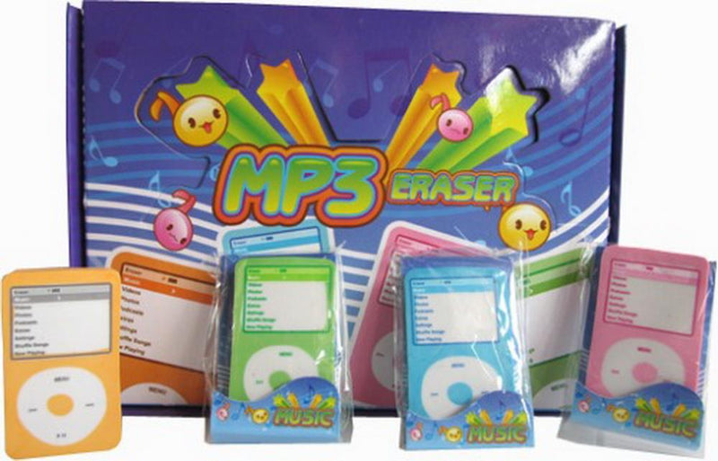 Radiergummi Mp3 6Stück - VPE: 6