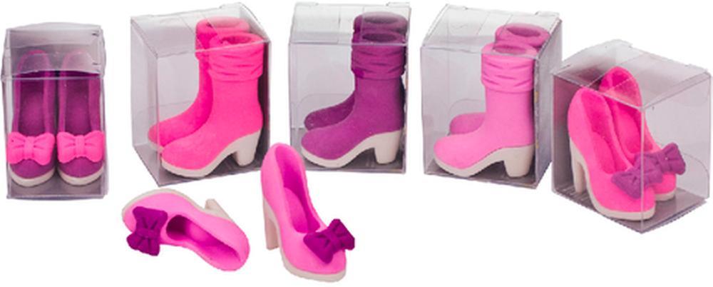Radierer Stiefel/High Heels 6-fach sortiert 6 Paar - VPE: 6