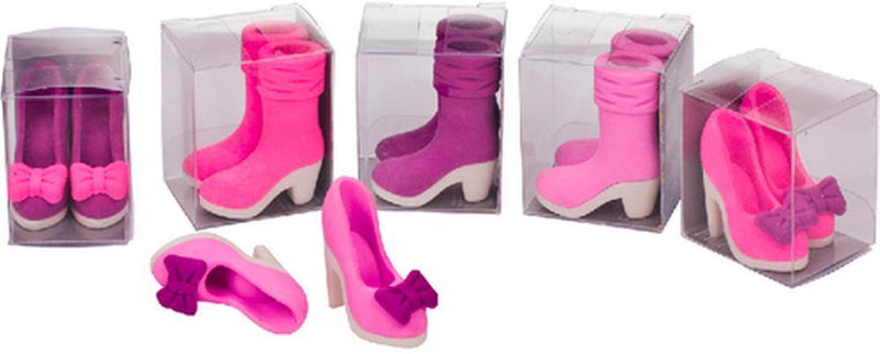 Radierer Stiefel/High Heels 6-fach sortiert 6 Paar - VPE: 6